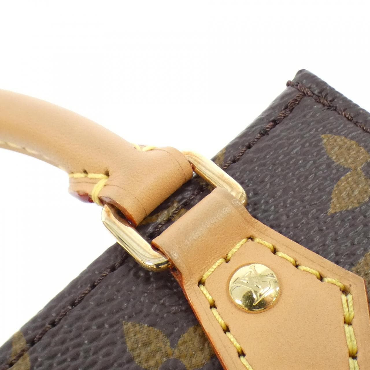 LOUIS VUITTON Monogram Petite Sac Plat M81295 包