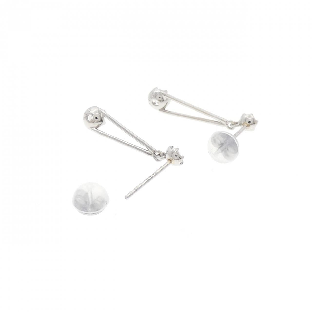 PT ダイヤモンド ピアス 0.50CT