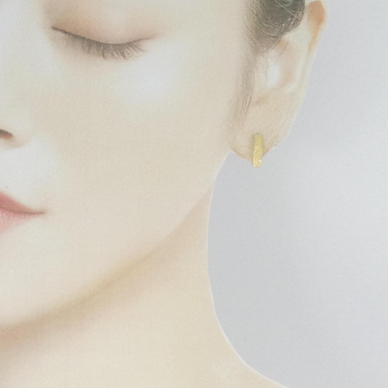 750YG Pierced Earrings (One Ear)