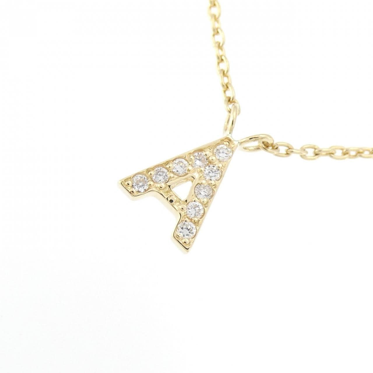 STAR JEWELRY Initial Diamond Necklace 0.04CT