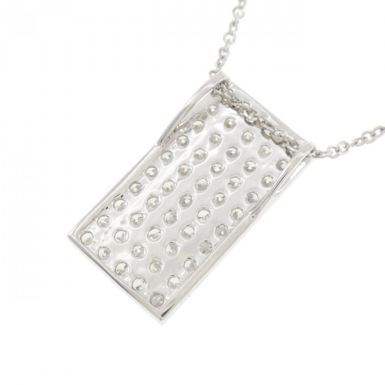 PT900/PT850 パヴェ ダイヤモンド ネックレス 1.00CT