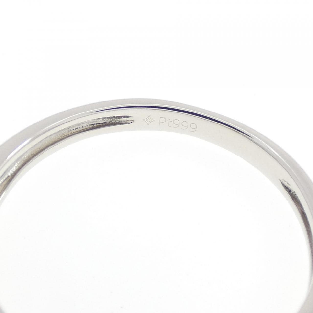 ジーエスティービー PT999 リボン リング