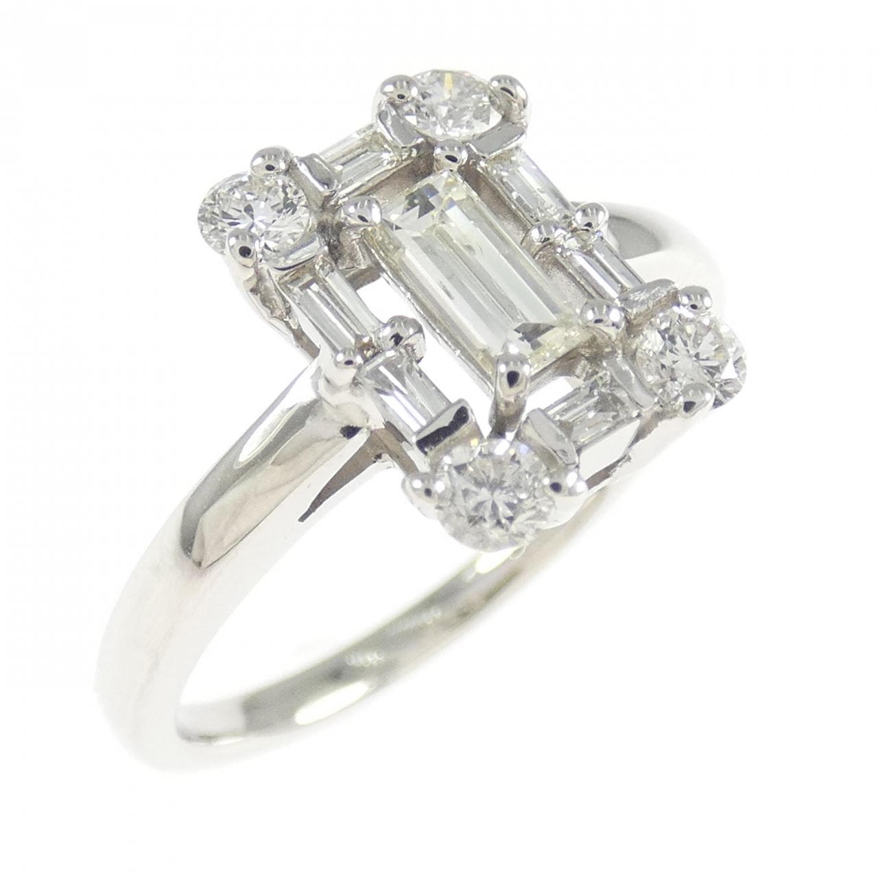 K18WG ダイヤモンド リング 0.26CT