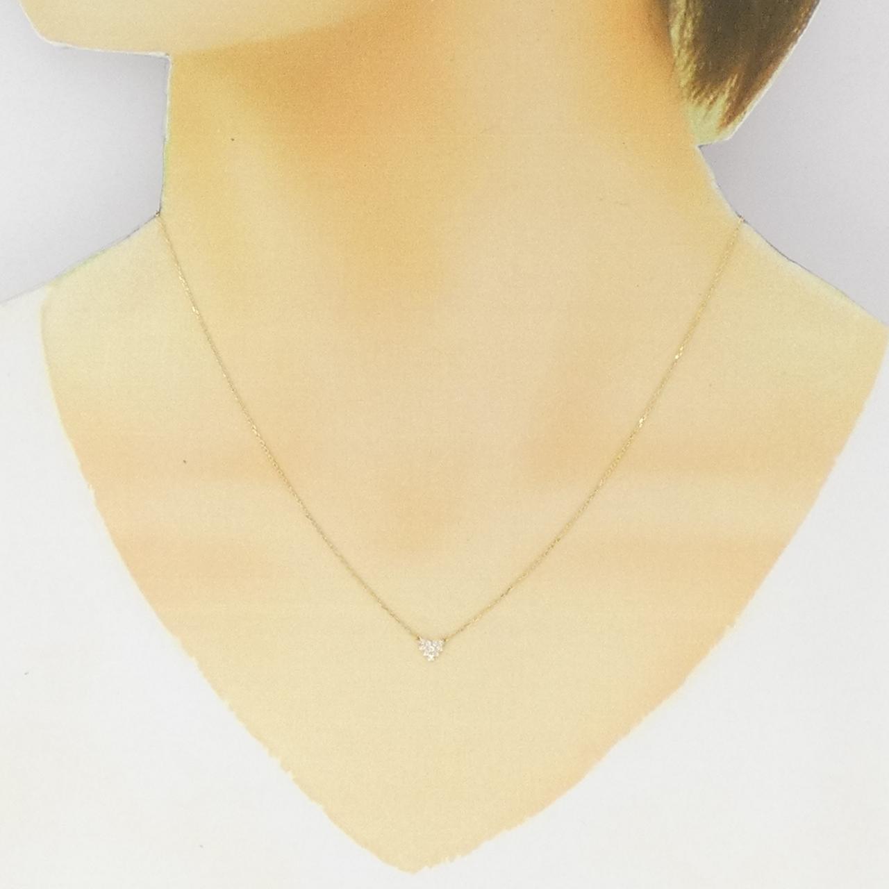 アーカー ハートパヴェ ネックレス 0.05CT