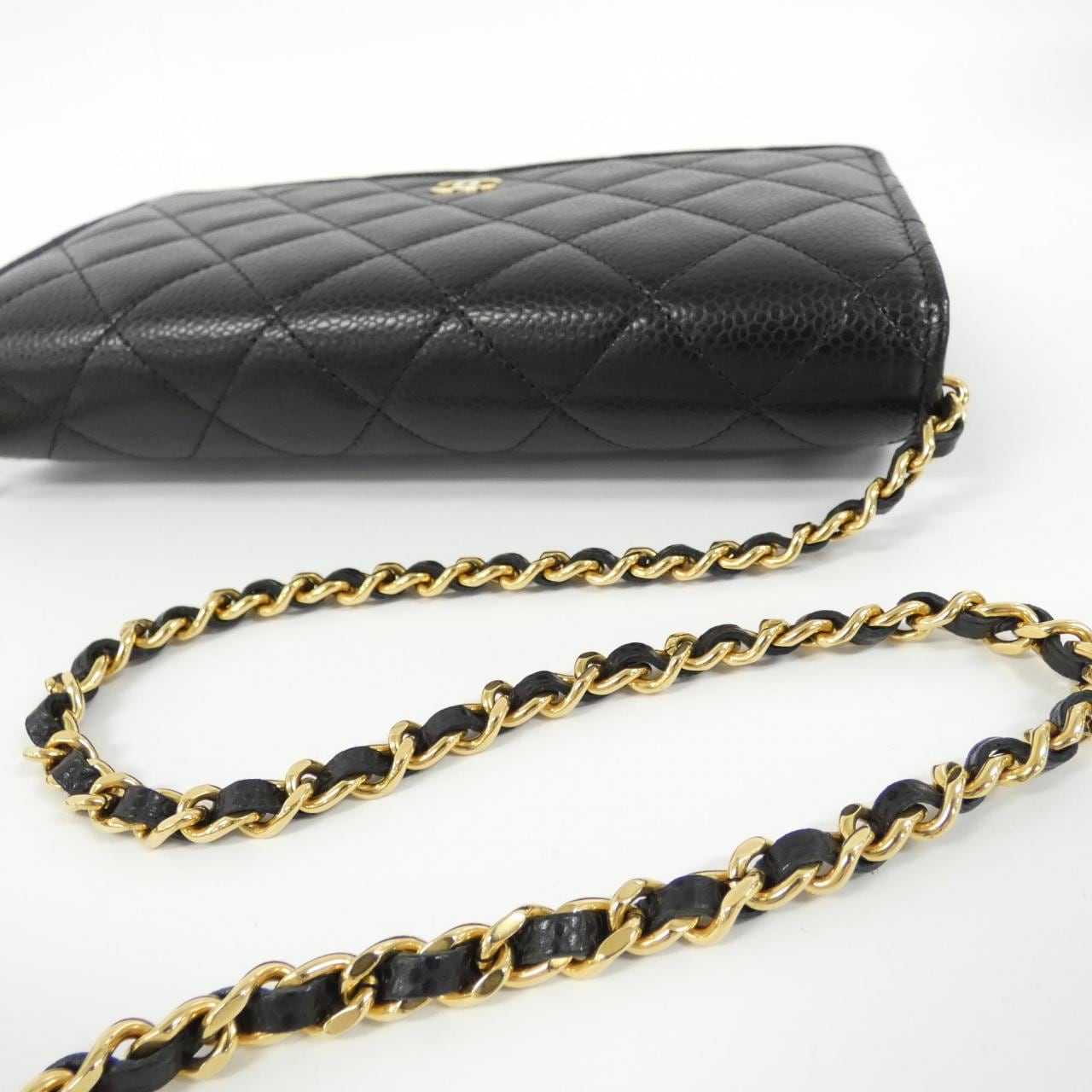 [Unused items] CHANEL Timeless Classic Line AP0250 Chain Wallet