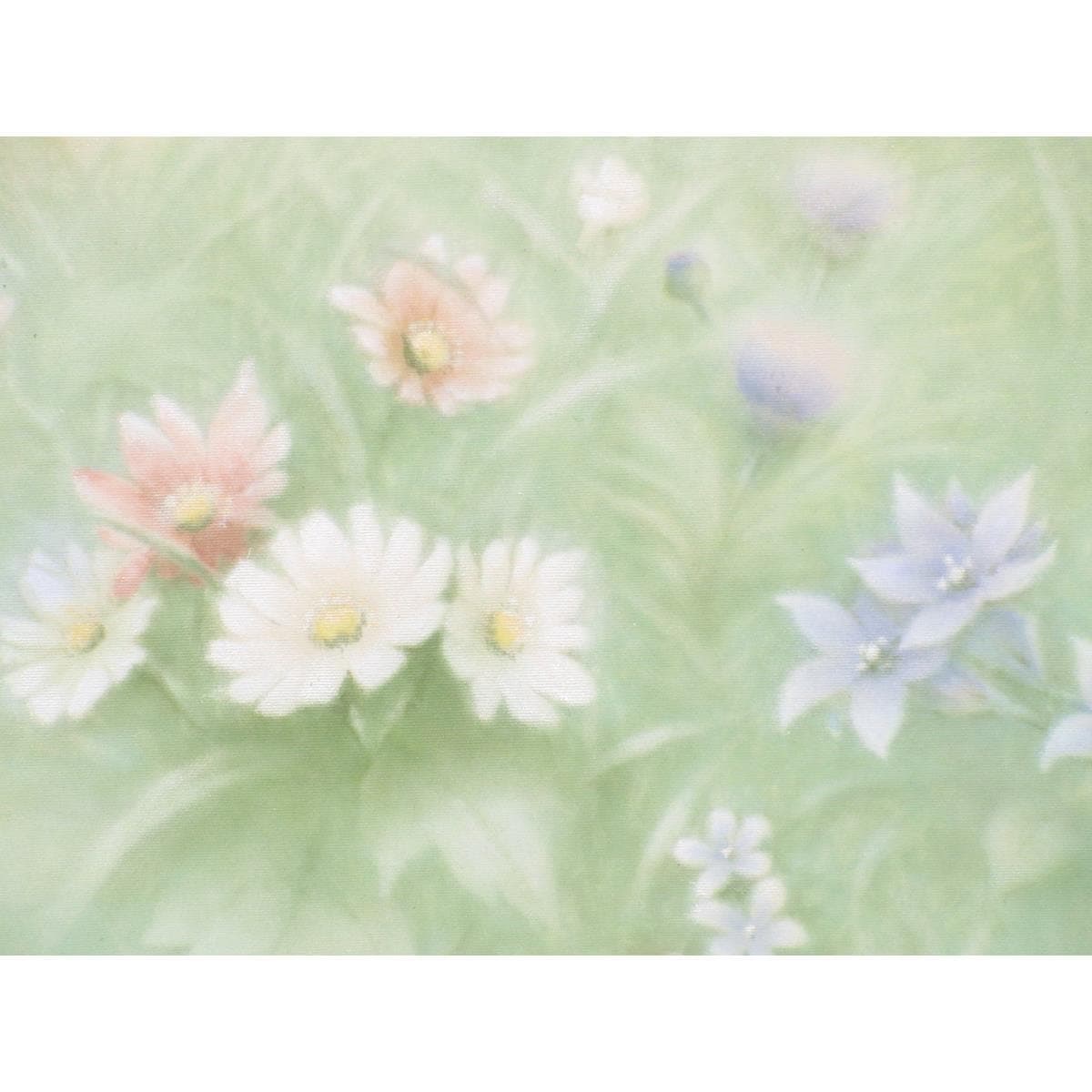 名古屋帯　塩瀬染帯　友禅加工