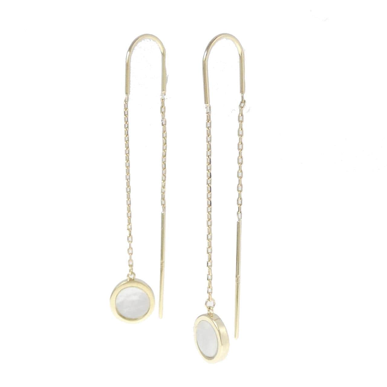 K10YG Mother of Pearl Earrings