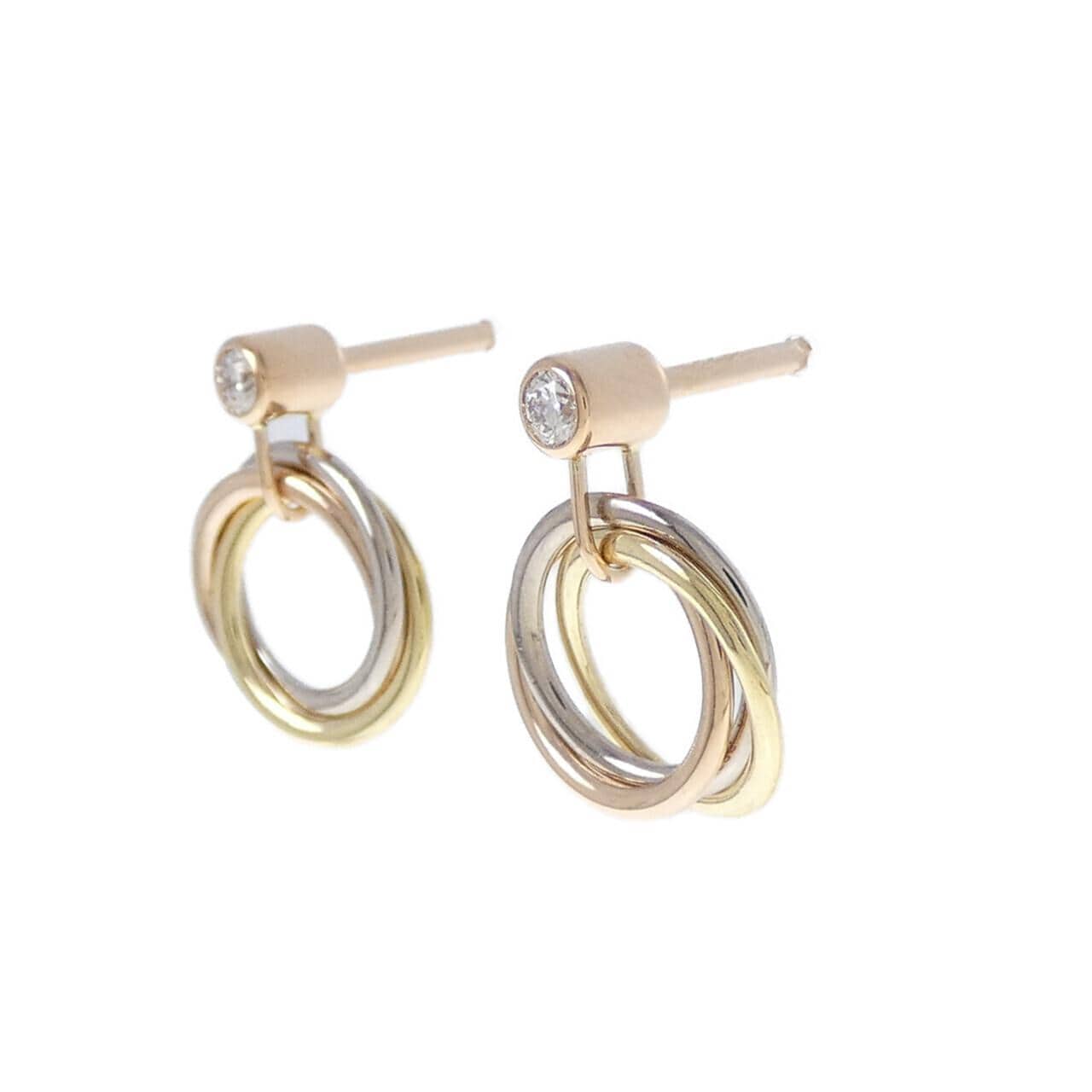 カルティエ トリニティ ピアス