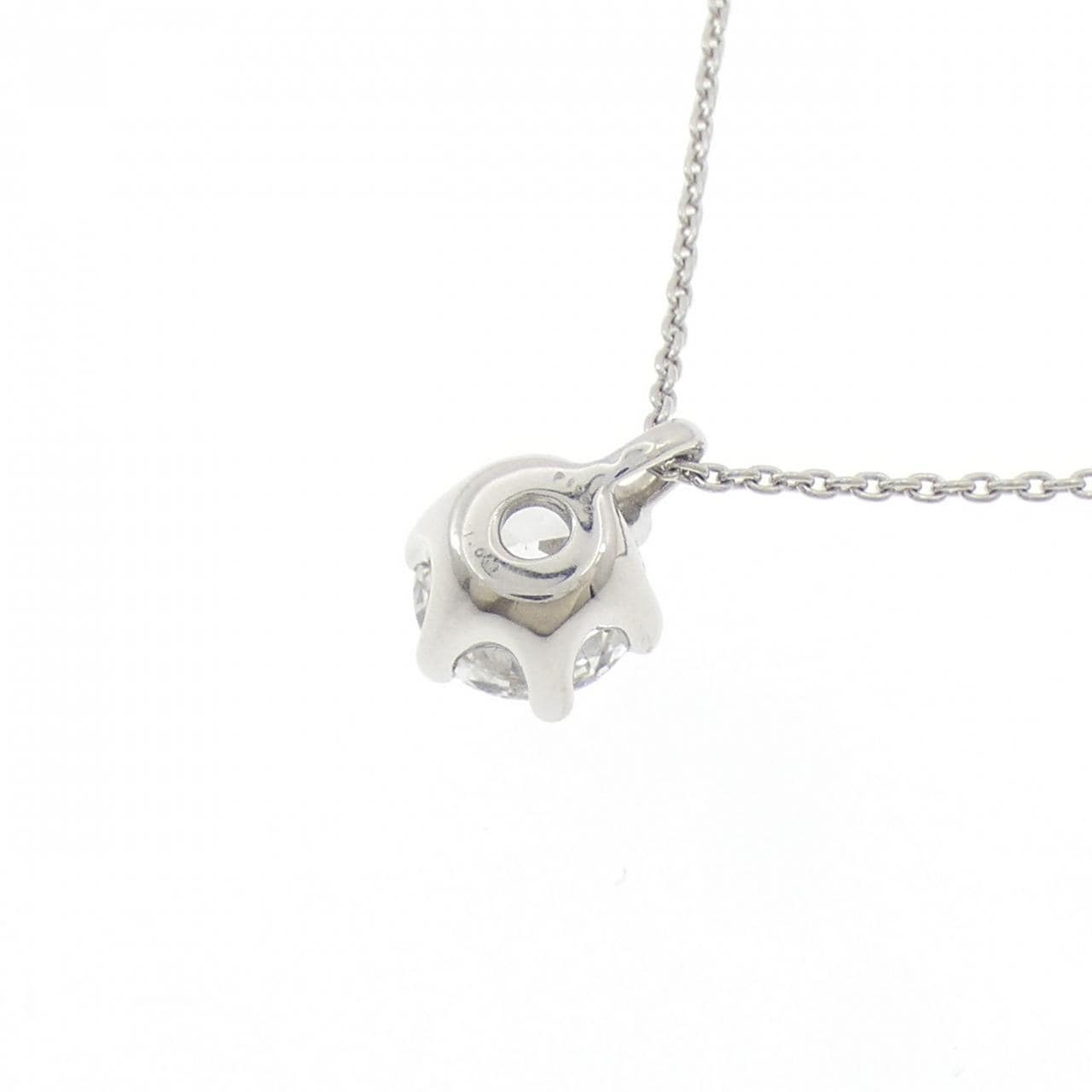 【リメイク】PT900/PT850 ダイヤモンド ネックレス 1.042CT E SI2 EXT