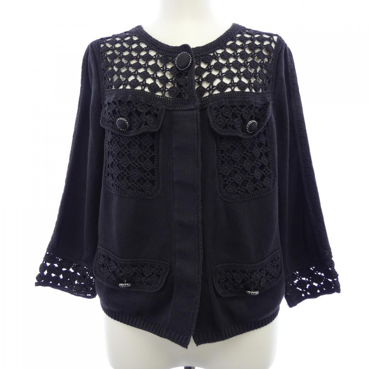 【ヴィンテージ】シャネル CHANEL P28071K00042 06P カーディガン