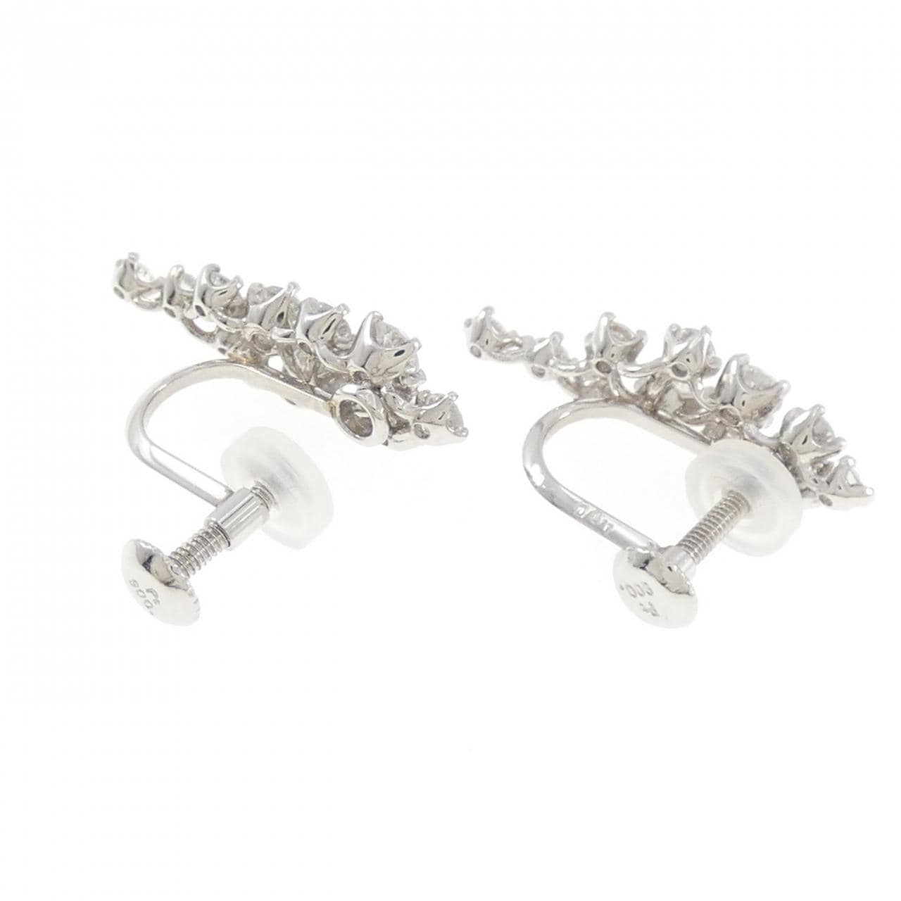 PT900 Diamond Earrings 1.00CT