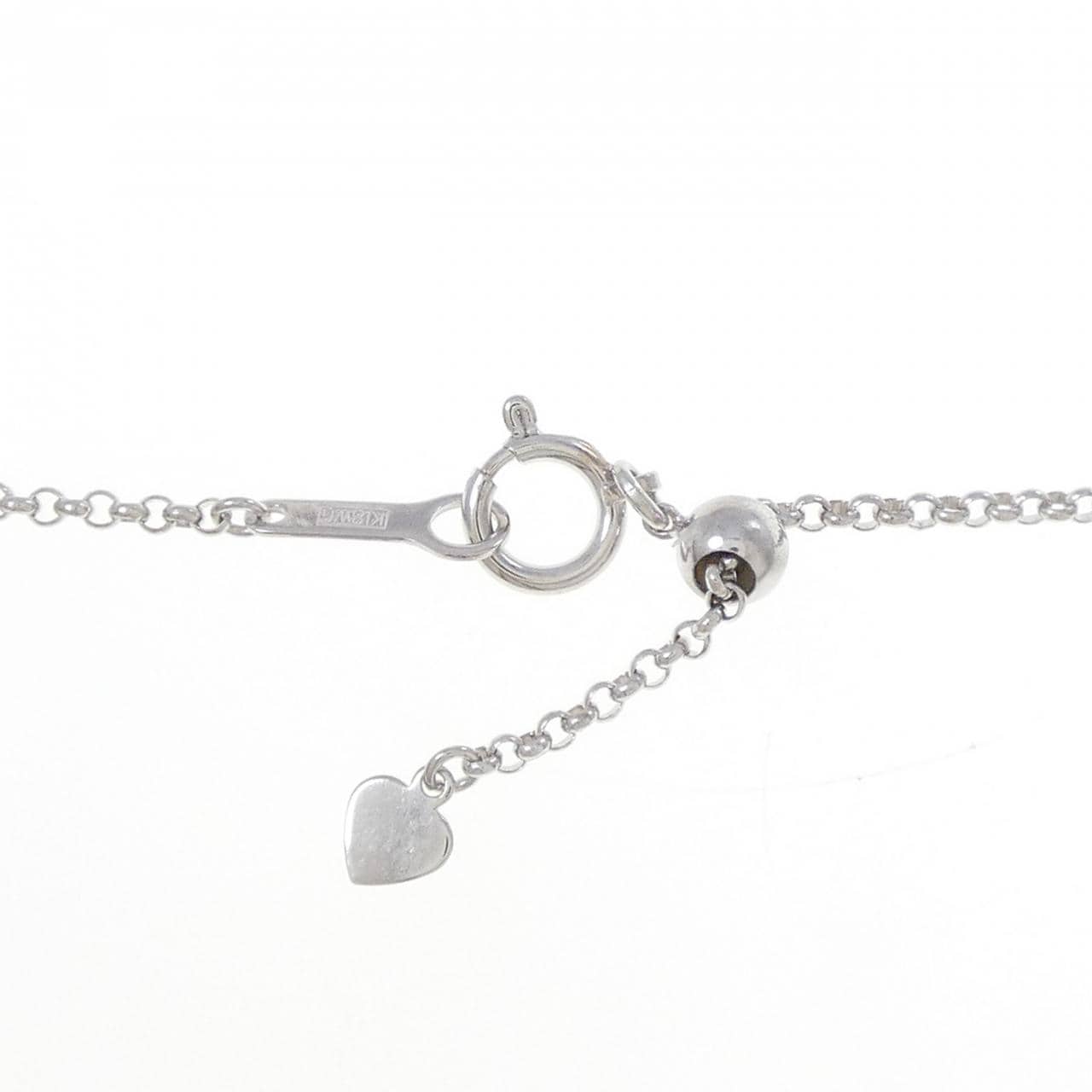 K18WG ダイヤモンド ネックレス 2.22CT