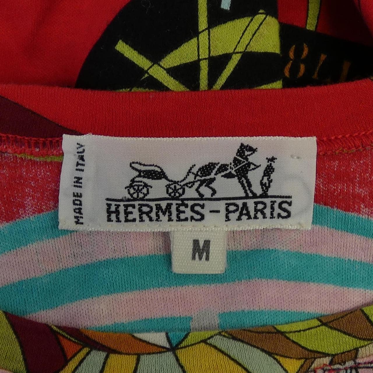 【ヴィンテージ】エルメス HERMES LES FOLIES DU CIEL Tシャツ