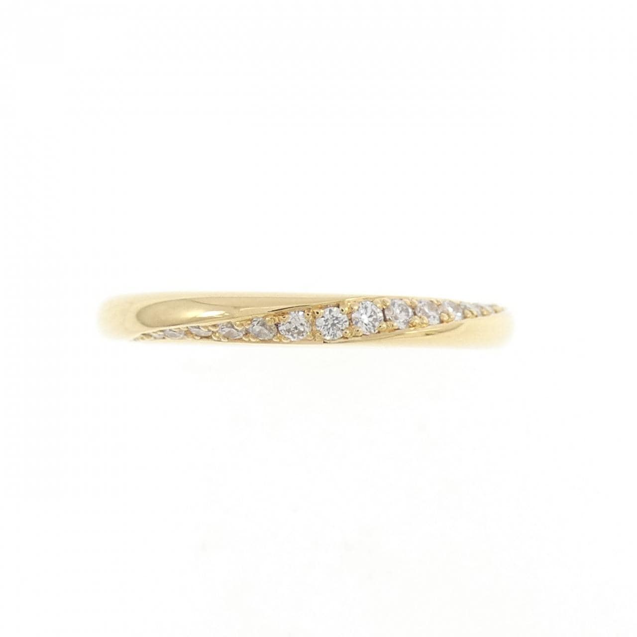 K18YG ダイヤモンド リング 0.08CT