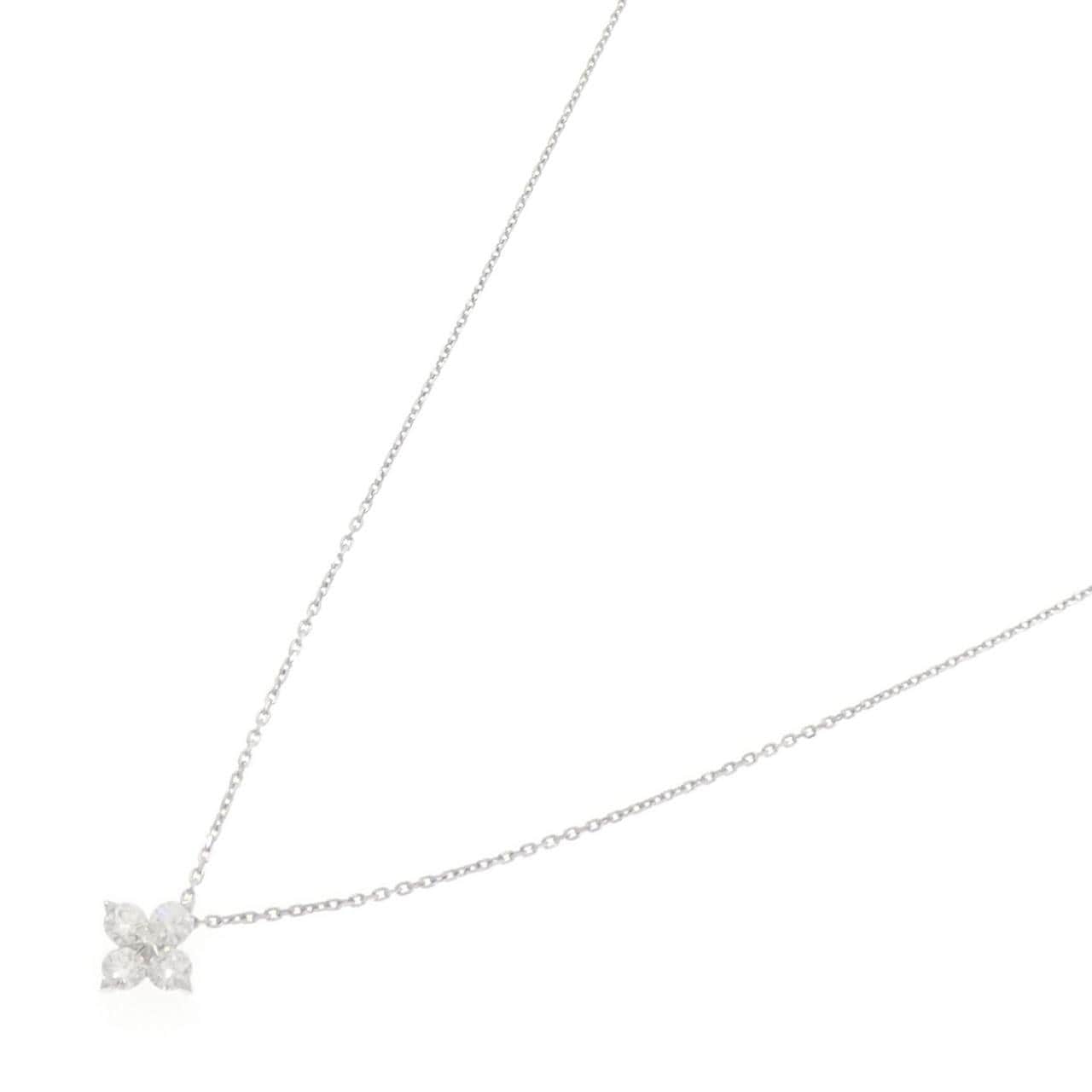 スタージュエリー フラワー ダイヤモンド ネックレス 0.25CT