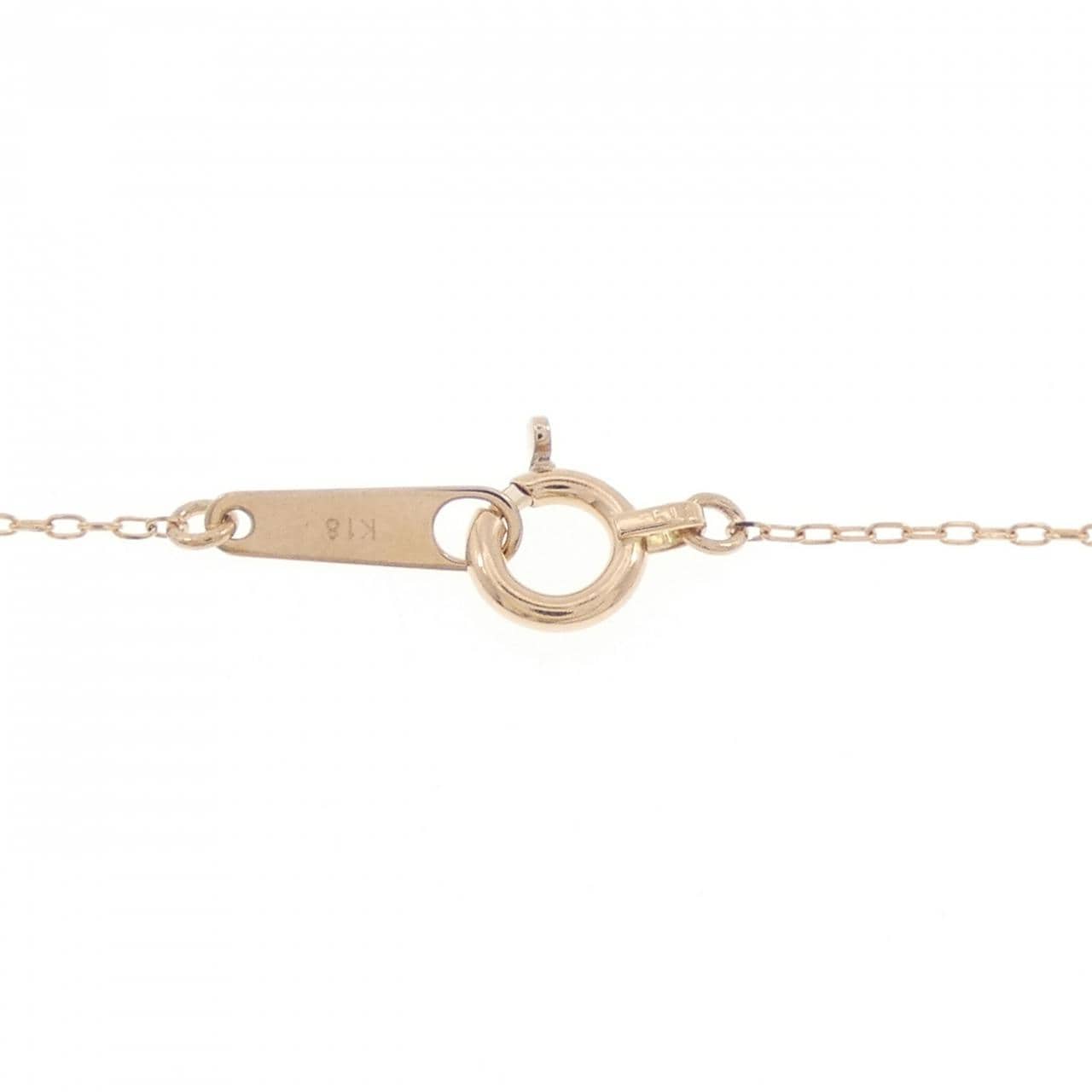 K18PG ダイヤモンド ブレスレット 0.10CT