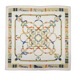 エルメス HERMES EPERON D'OR ET TENUES　DE JOUR H244216S カレジェアン140 ショール