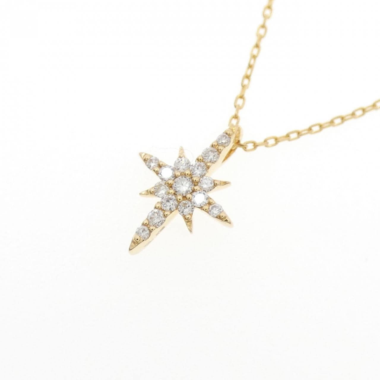 スタージュエリー ダイヤモンド ネックレス 0.06CT