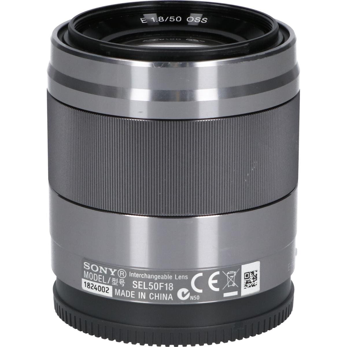 ＳＯＮＹ　Ｅ５０ｍｍ　Ｆ１．８ＯＳＳ（ＳＥＬ５０Ｆ１８）ＳＬＶ