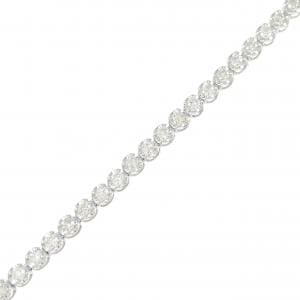 K18WG鑽石手鍊1.00CT