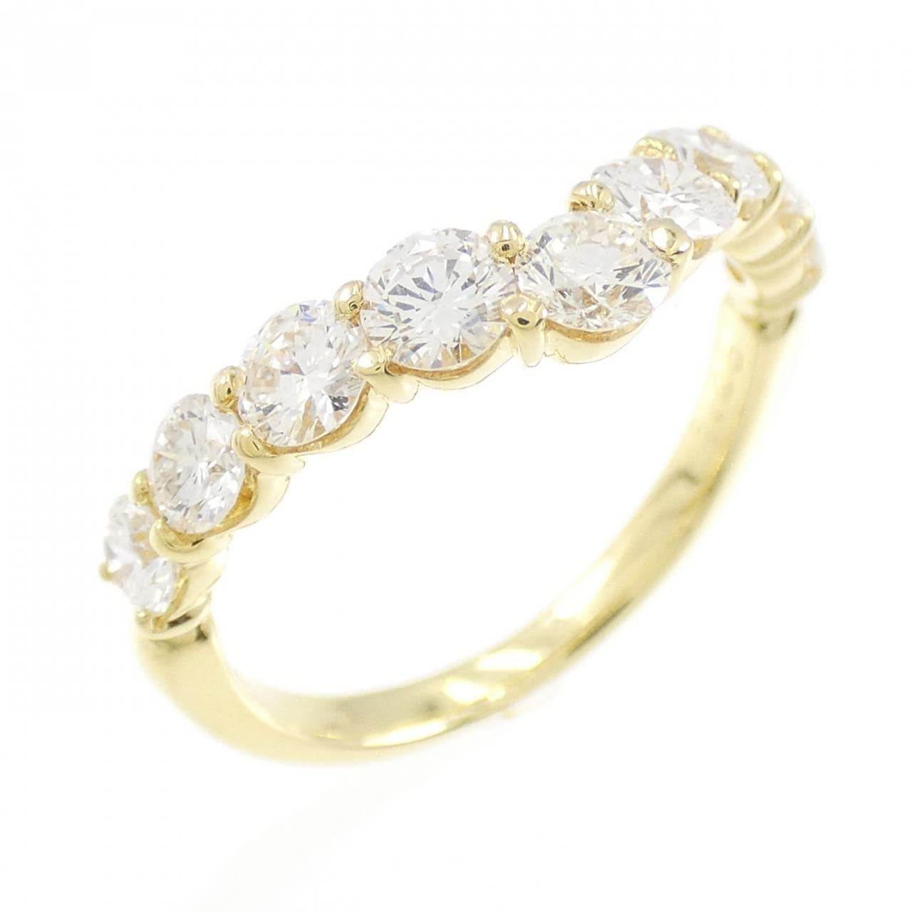 K18YG ダイヤモンド リング 1.05CT