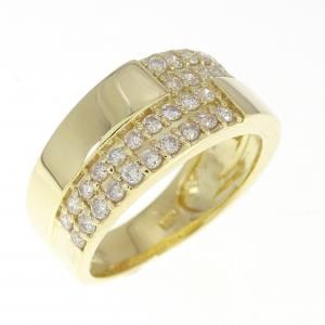 K18YG ダイヤモンド リング 0.50CT