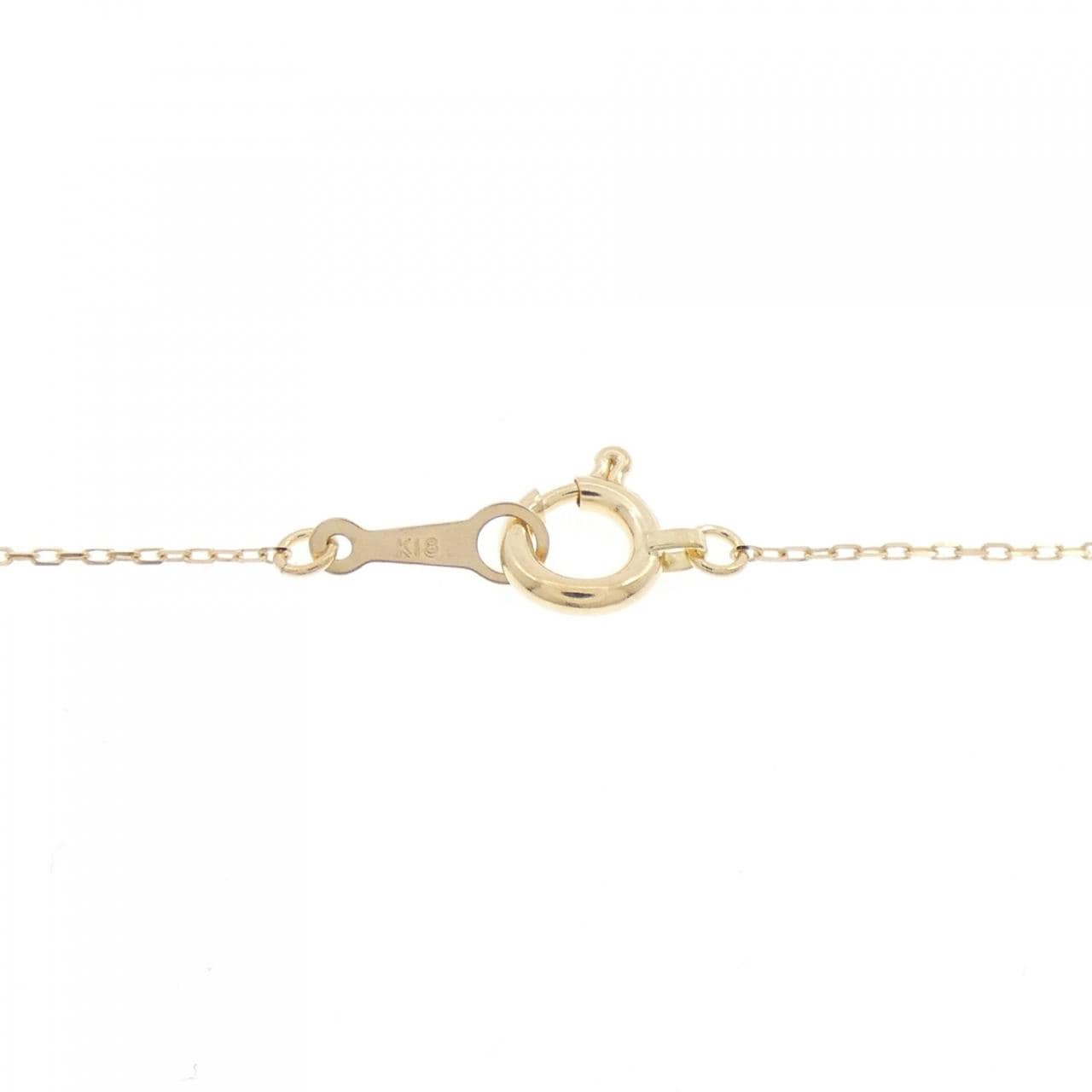 [BRAND NEW] K18YG cross necklace