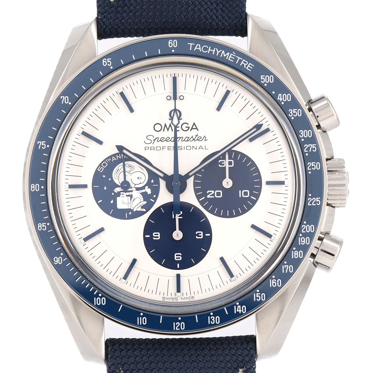 オメガ スピードマスター･シルバースヌーピーアワード 310.32.42.50.02.001 SS 手巻