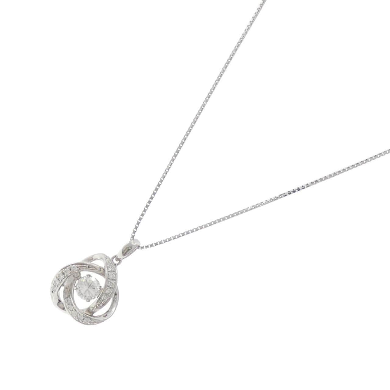 PT900/PT850 ダイヤモンド ネックレス 0.430CT