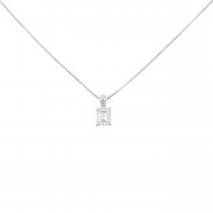 PT950/PT850 ダイヤモンド ネックレス 0.34CT
