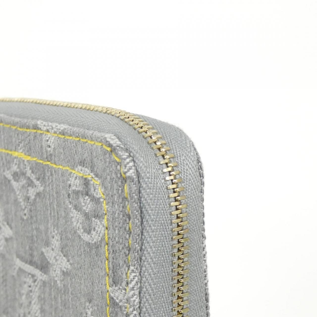 LOUIS VUITTON Monogram Denim Zippy Coin Purse M14277 INCASE