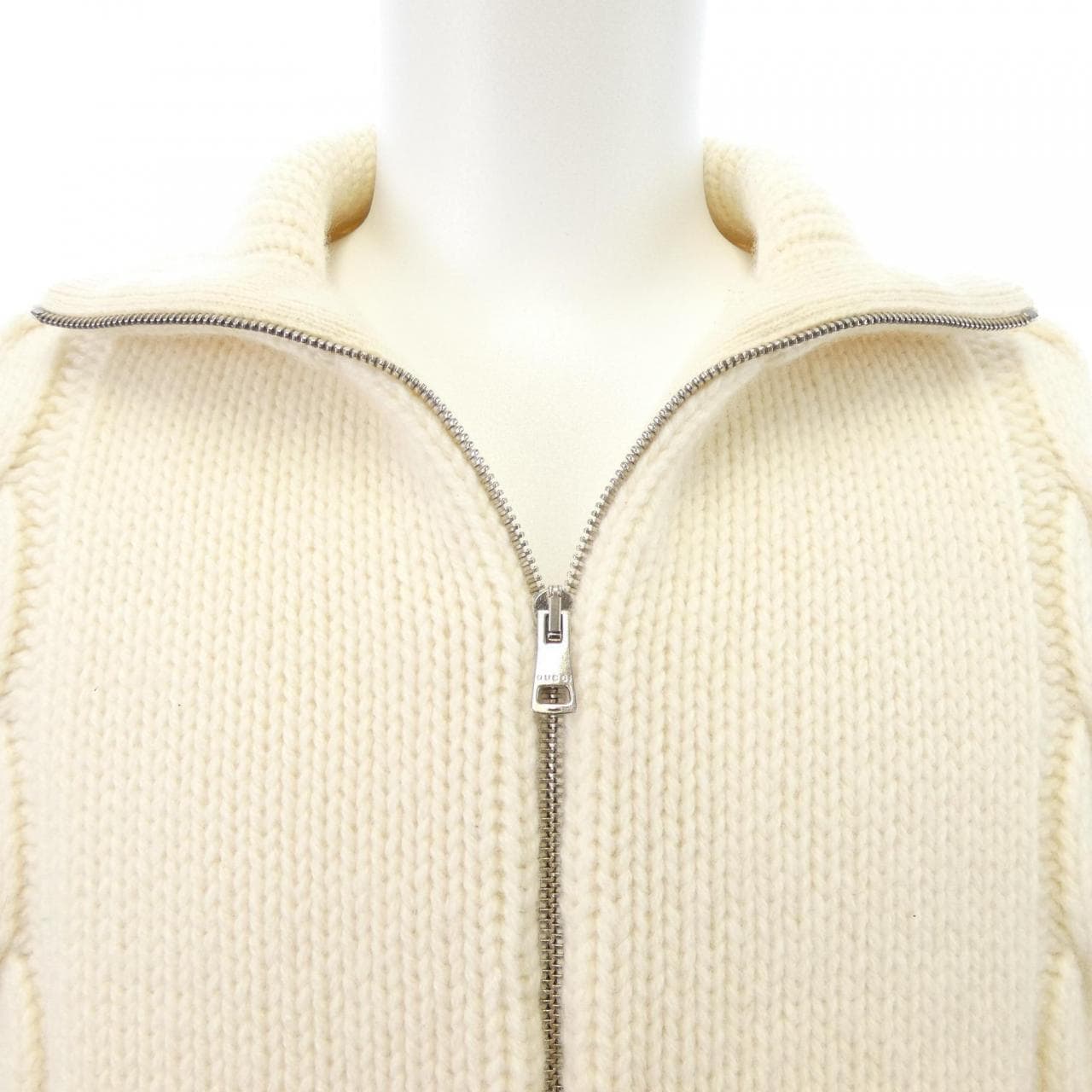 グッチ GUCCI ケーブルニット ボンバージャケット 599311 XKA32 ブルゾン