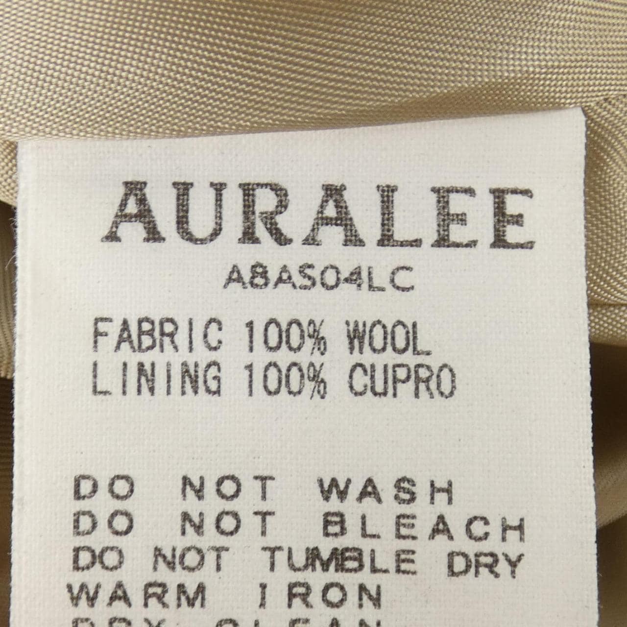 オーラリー AURALEE A8AS04LC スカート