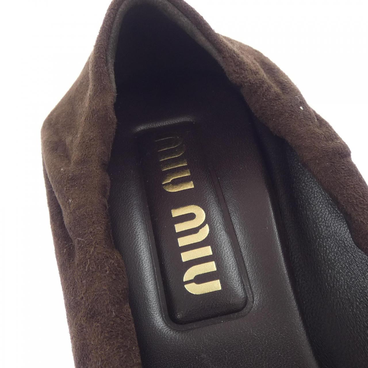 ミュウミュウ MIU MIU PUCHES SUEDE 51374E パンプス