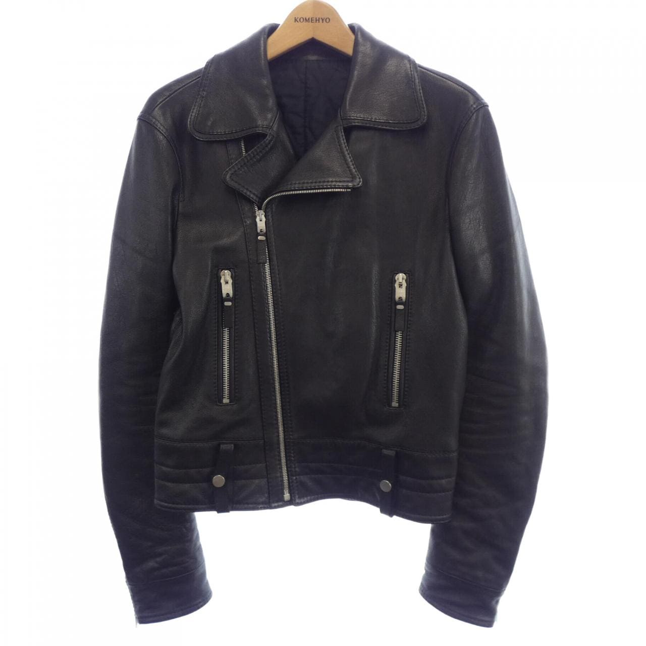 BALENCIAGA Leather Riders Jacket