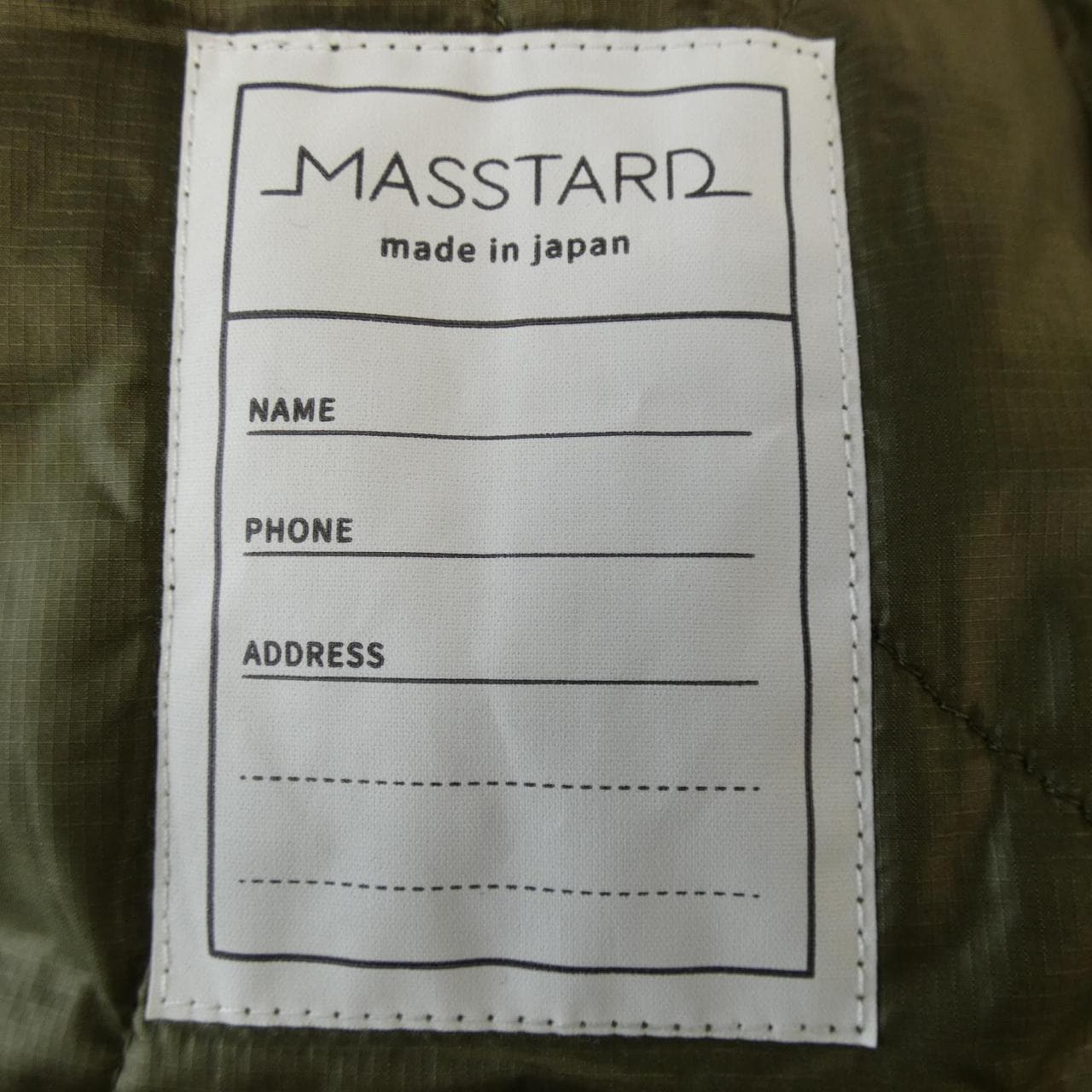 MASSTARD コート