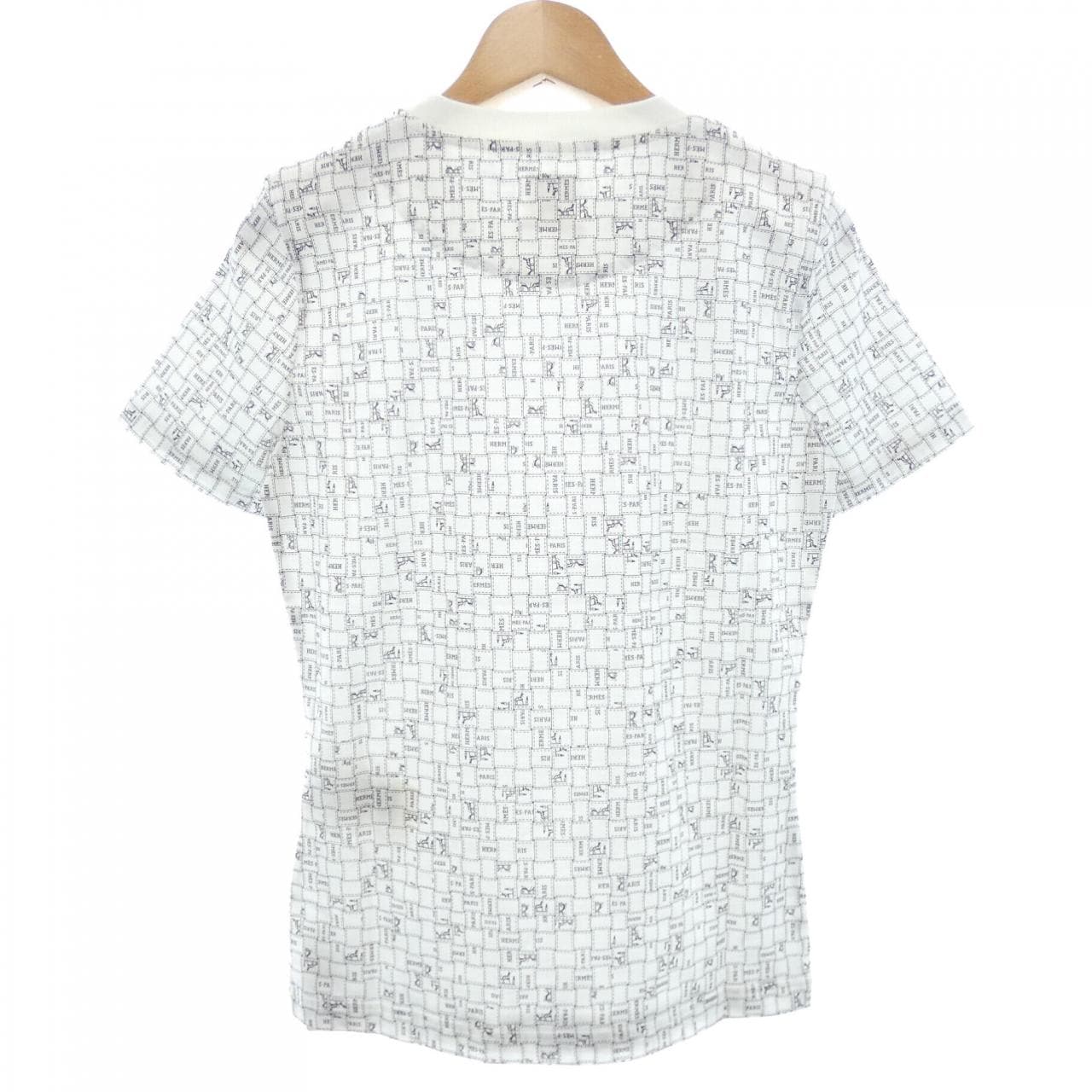 エルメス HERMES BOLDUC AU CARRE ボルデュックチェック 5E4645DK Tシャツ