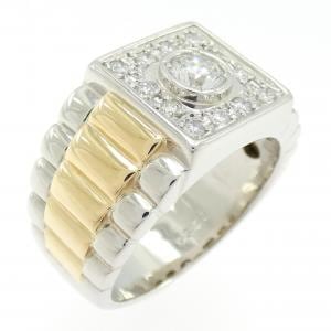 PT900/K18YG ダイヤモンド リング 0.345CT