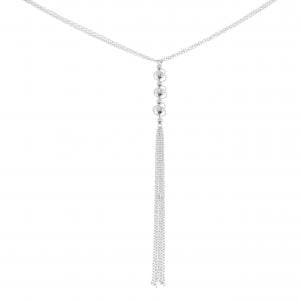 K18WG ネックレス