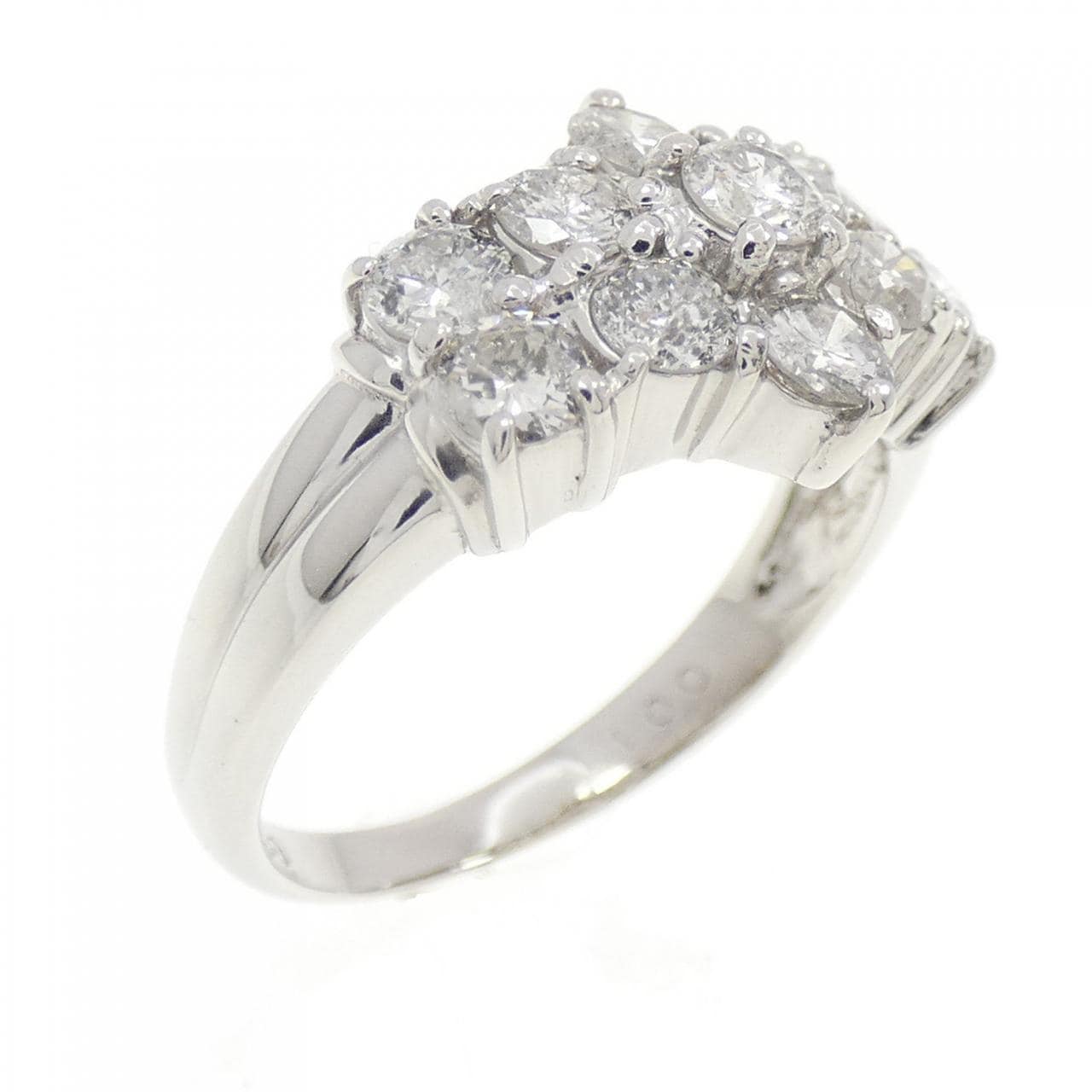 PT900 ダイヤモンド リング 1.00CT