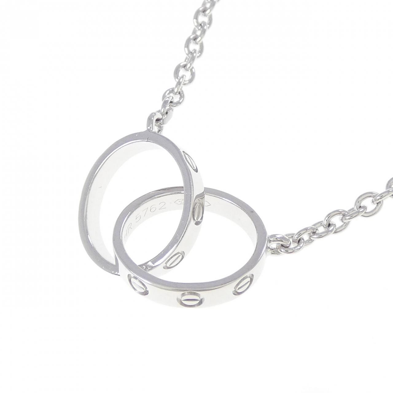 カルティエ ベビーラブ ネックレス