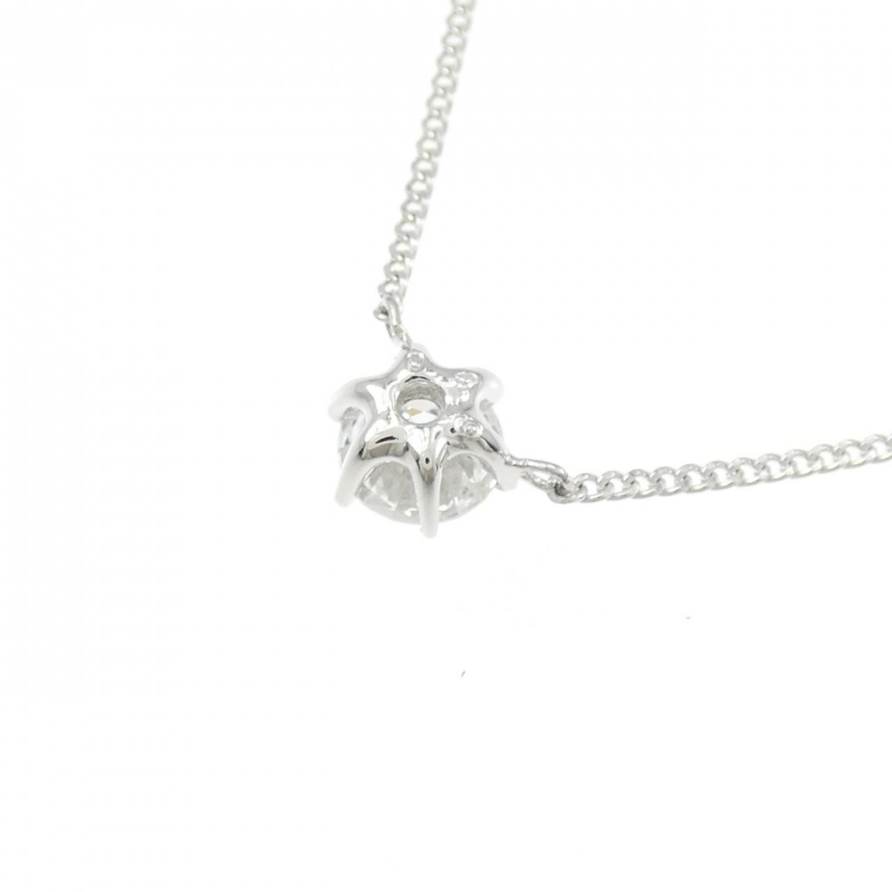 PT850 ソリティア ダイヤモンド ネックレス 0.49CT
