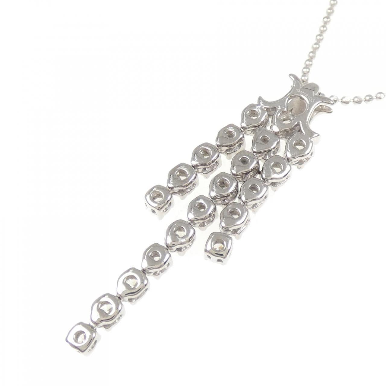 ジーエスティービー ダイヤモンド ネックレス 1.05CT