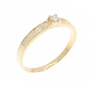 K18YG ダイヤモンド リング 0.05CT