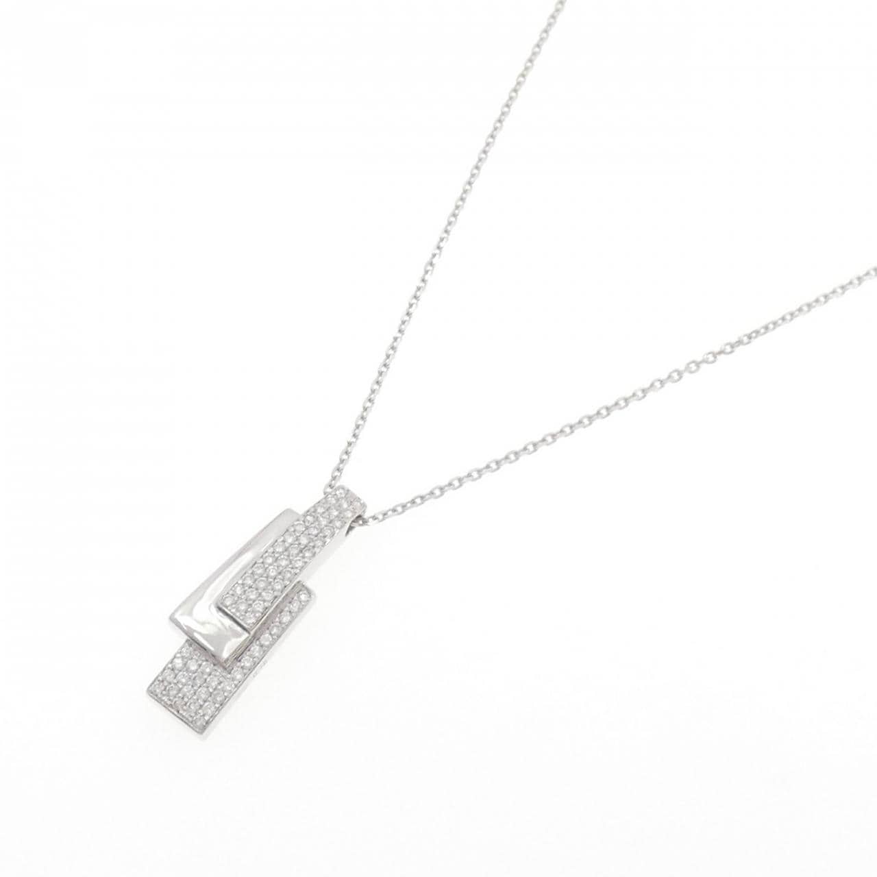 キャサジ ダイヤモンド ネックレス 0.78CT