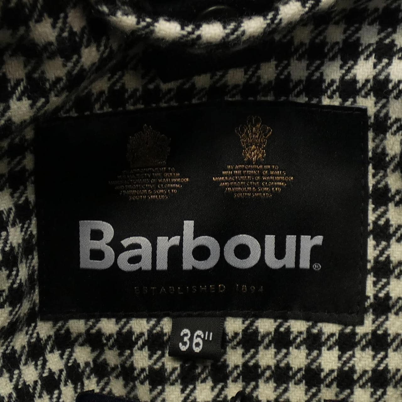 BARBOUR coat