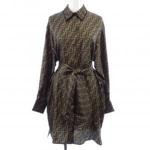 フェンディ FENDI ブラウンツイル ドレス FDB613 A8G3 ワンピース