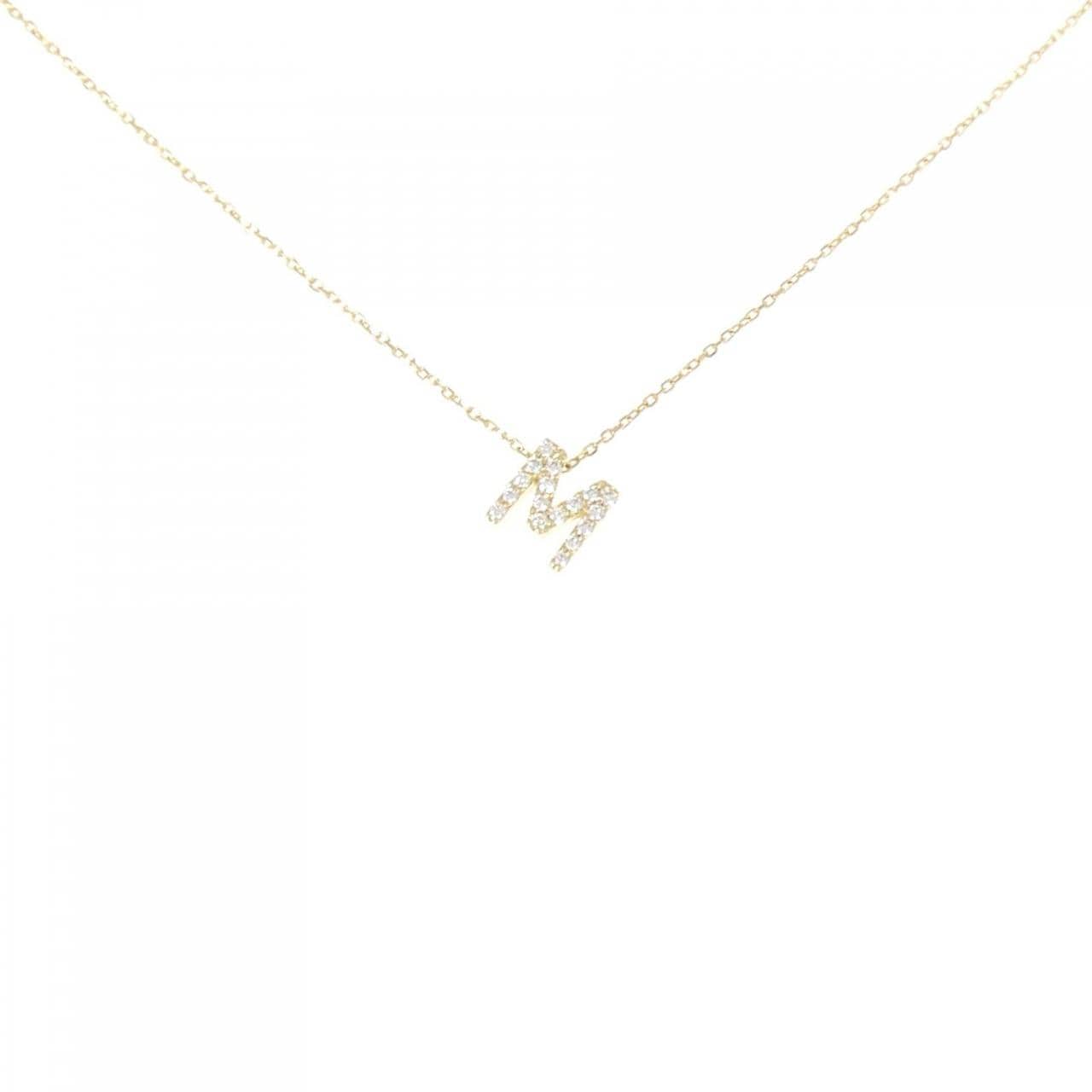 ポンテヴェキオ イニシャル ネックレス 0.07CT