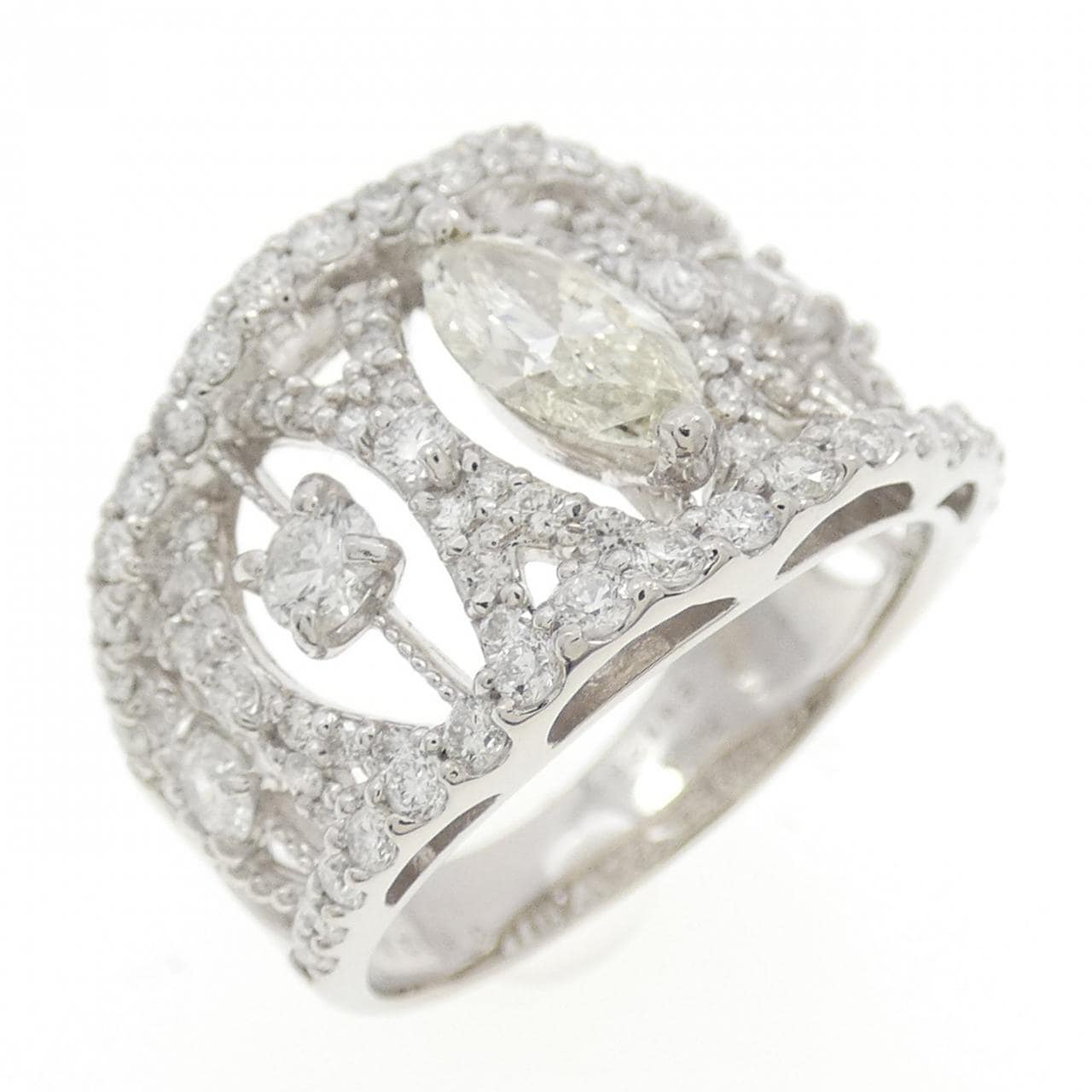 PT900 ダイヤモンド リング 1.11CT