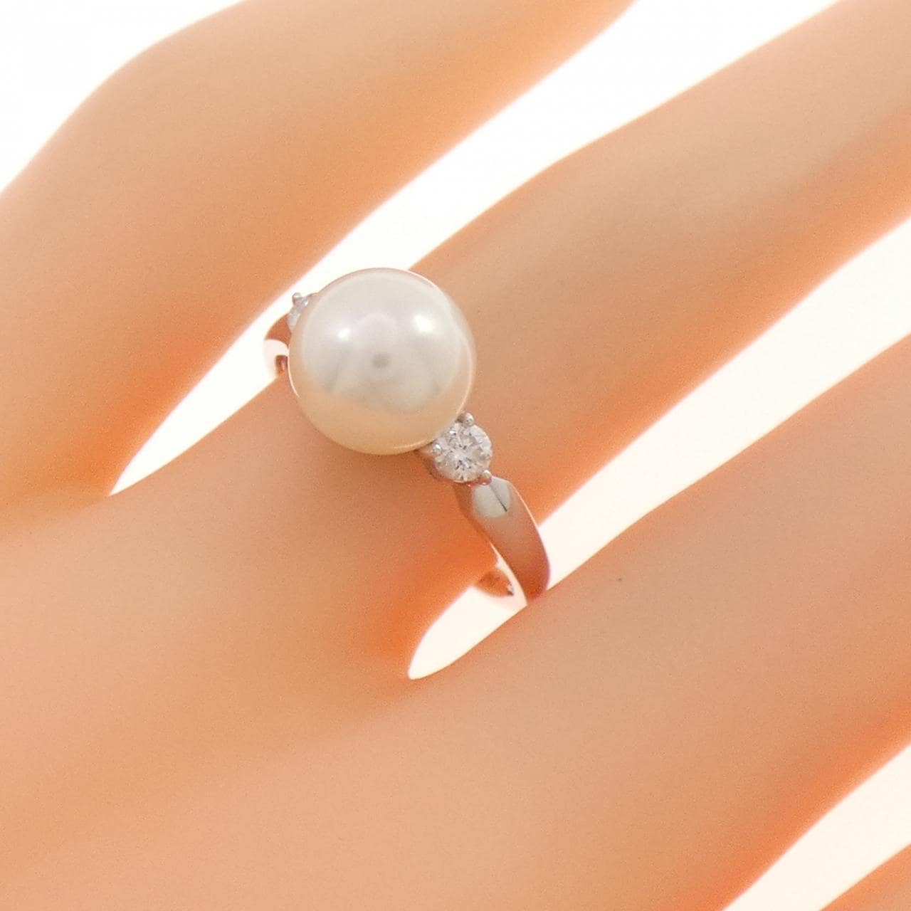 PT900 アコヤパール リング 8mm